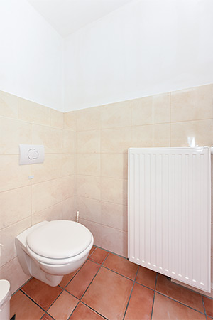 Ferienhaus im Taddigshörn 303 - Badezimmer