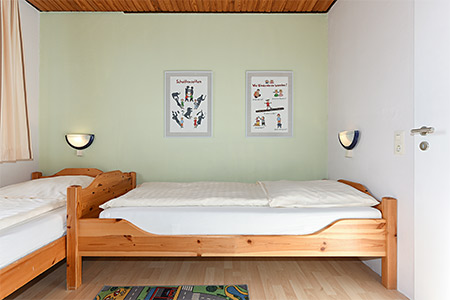Ferienhaus im Taddigshörn 303 - Schlafzimmer 2/Kinderzimmer