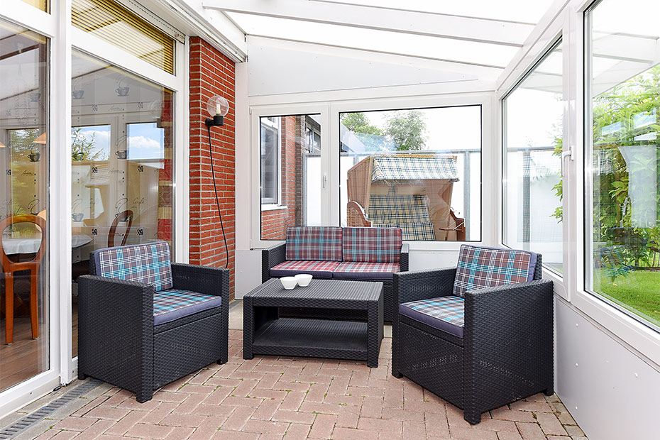 Ferienhaus „Sonnenstern“ - Wintergarten