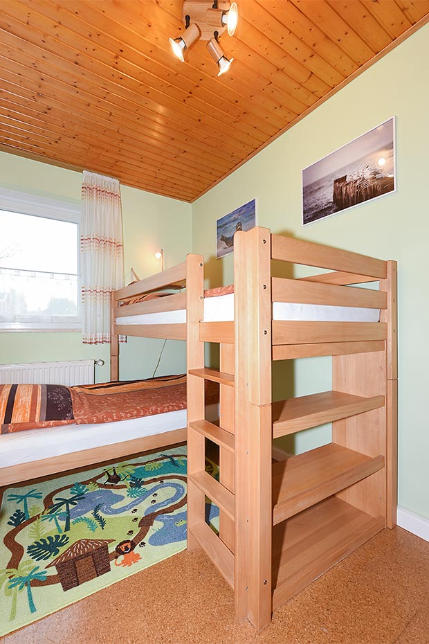 Ferienhaus „Blauer Anker“ - Schlafzimmer 2/Kinderzimmer