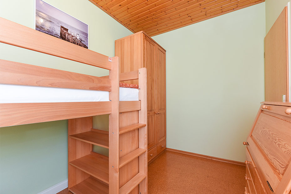 Ferienhaus „Blauer Anker“ - Schlafzimmer 2/Kinderzimmer