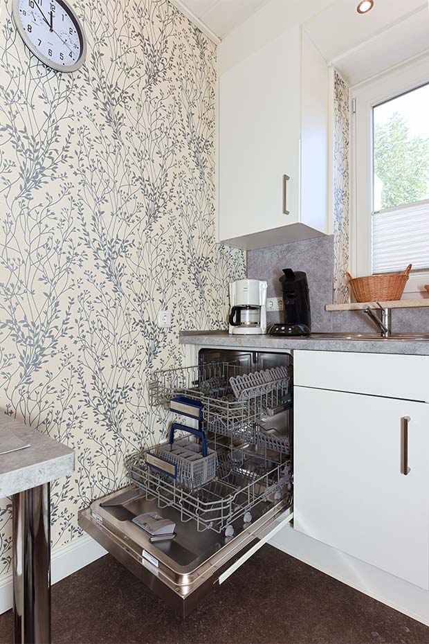 Ferienhaus „Blauer Anker“ - Küche