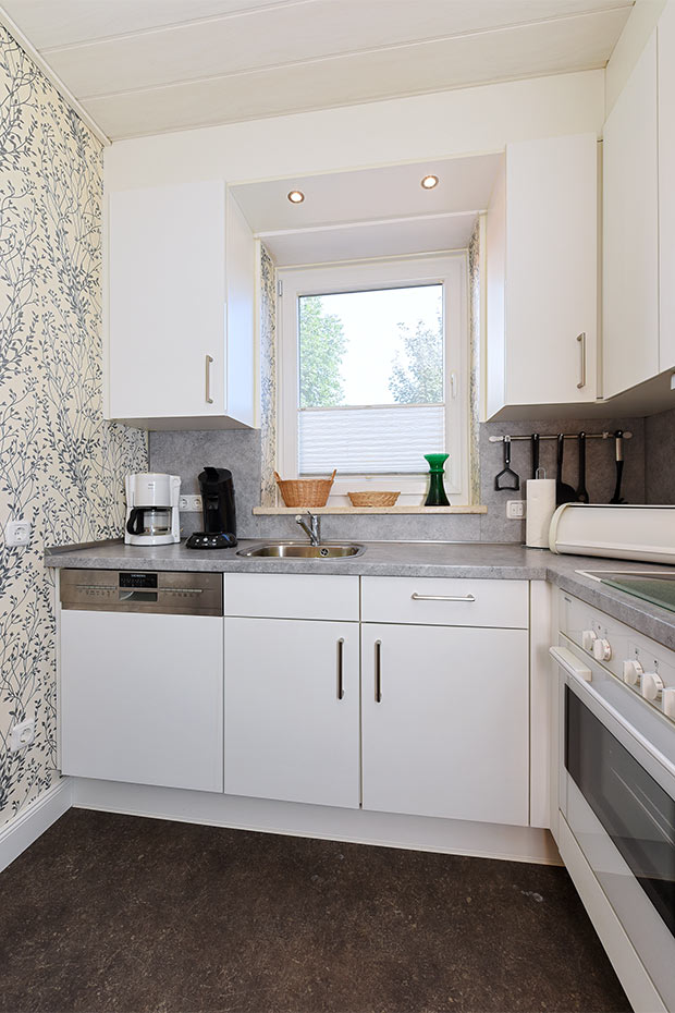 Ferienhaus „Blauer Anker“ - Küche