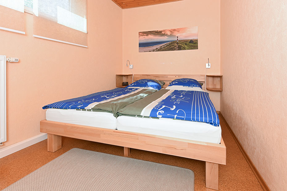 Ferienhaus „Blauer Anker“ - Schlafzimmer 1