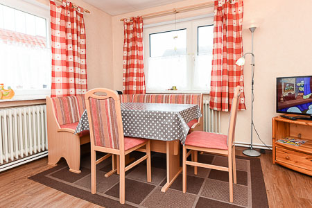 Ferienwohnung „Seestern“ - Wohnzimmer