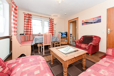 Ferienwohnung „Seestern“ - Wohnzimmer