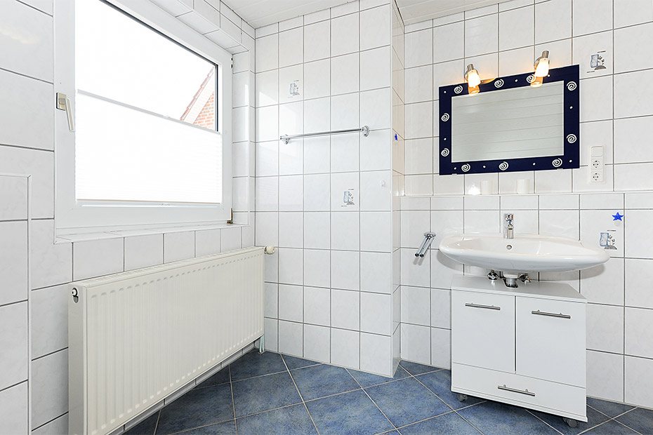 Ferienwohnung „Seestern“ - Badezimmer