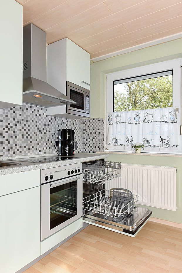 Ferienwohnung „Seestern“ - Wohn-Küche