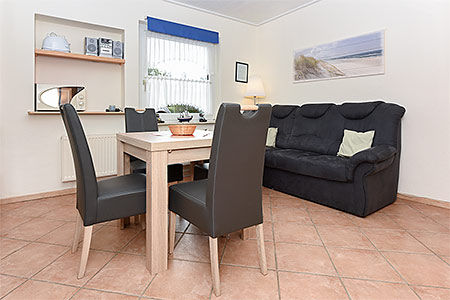 Ferienwohnung „Wattenleuchten“ - Wohn-Küche