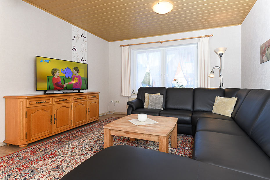 Ferienwohnung 1 - Wohnzimmer