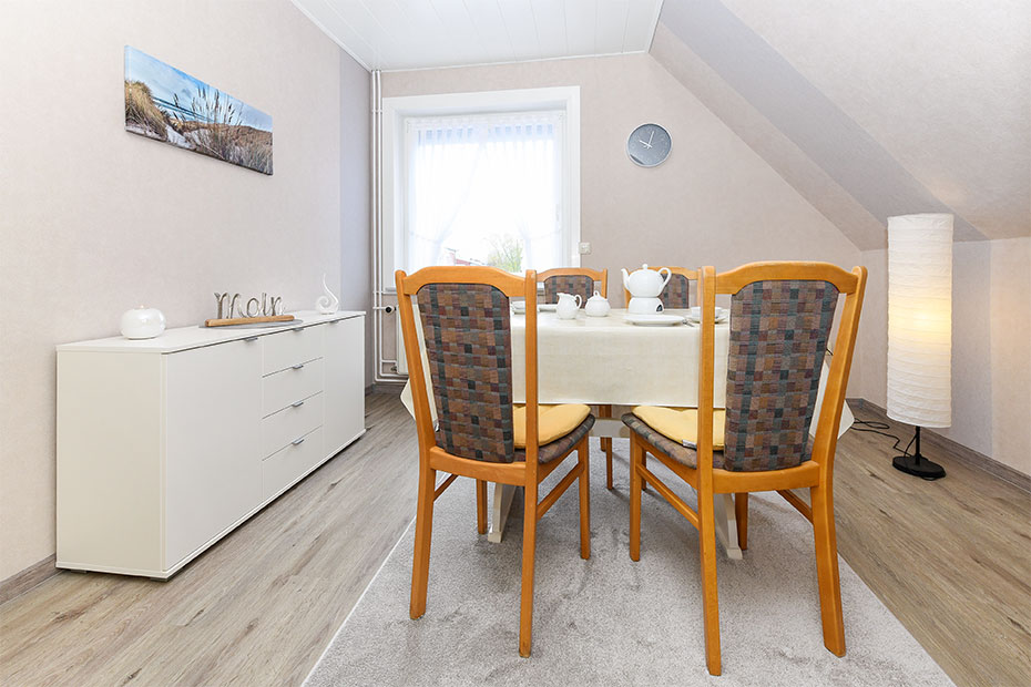 Ferienwohnung 2 - Esszimmer