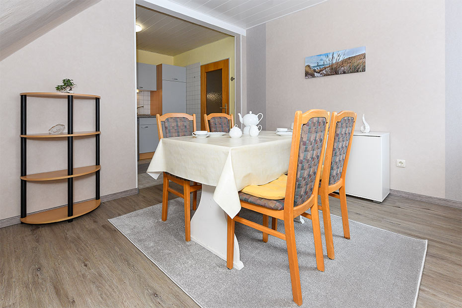 Ferienwohnung 2 - Esszimmer