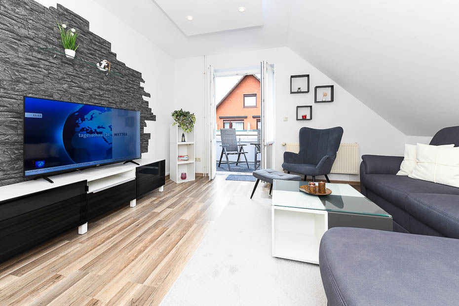 Ferienwohnung 3 - Wohnzimmer