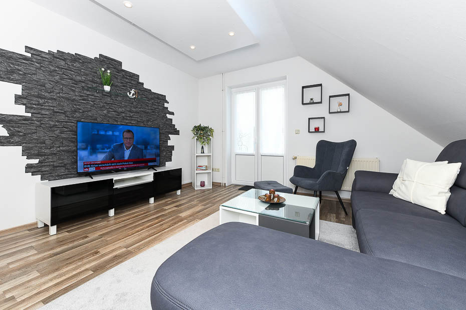 Ferienwohnung 3 - Wohnzimmer