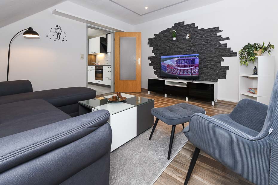 Ferienwohnung 3 - Wohnzimmer