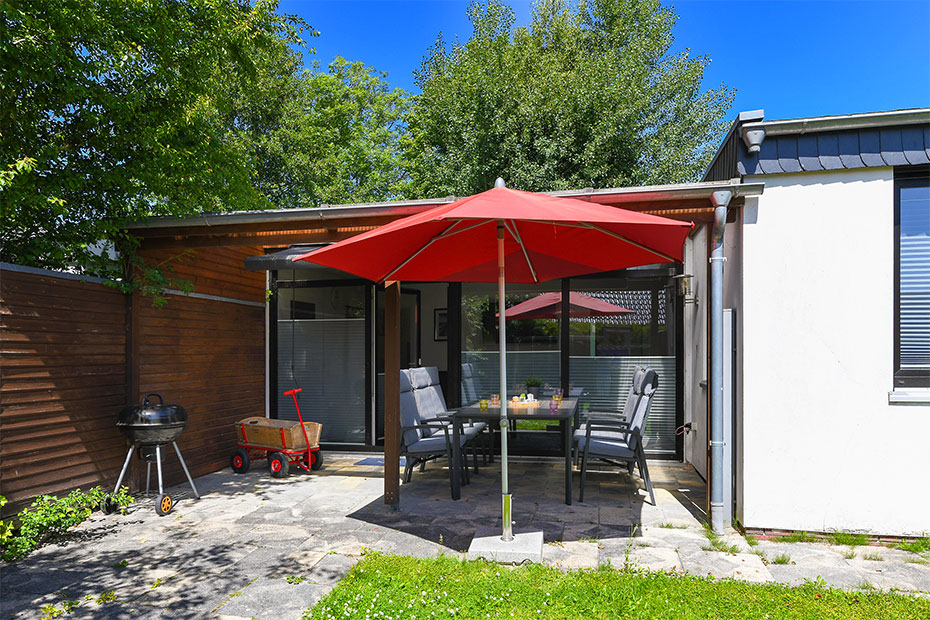 Ferienhaus „Doppens-Kanani“ - Terrasse