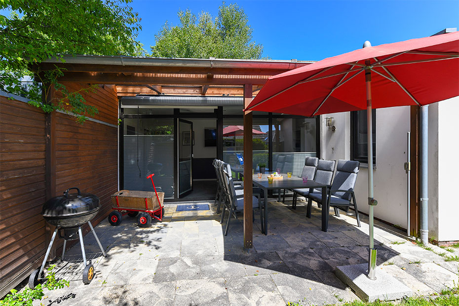 Ferienhaus „Doppens-Kanani“ - Terrasse