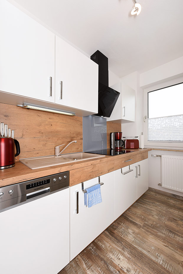 Ferienwohnung „Möwe 1“ - Küche