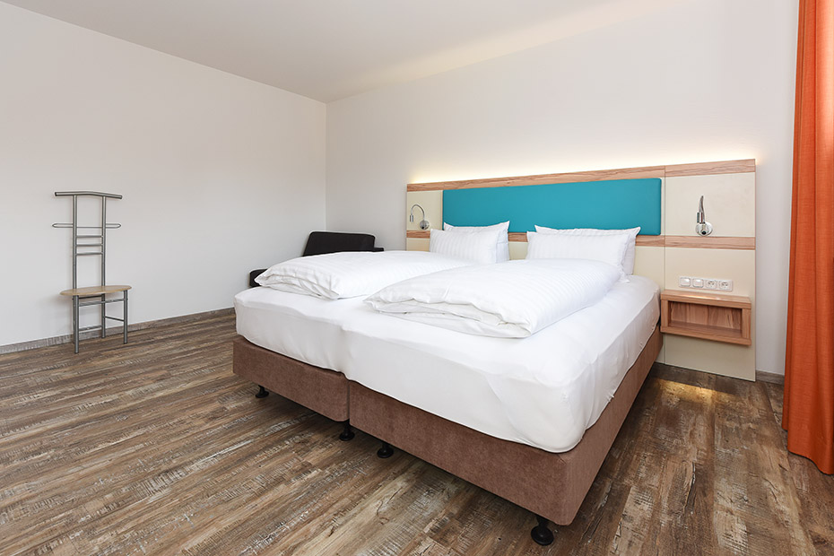 Ferienwohnung „Möwe 1“ - Schlafzimmer