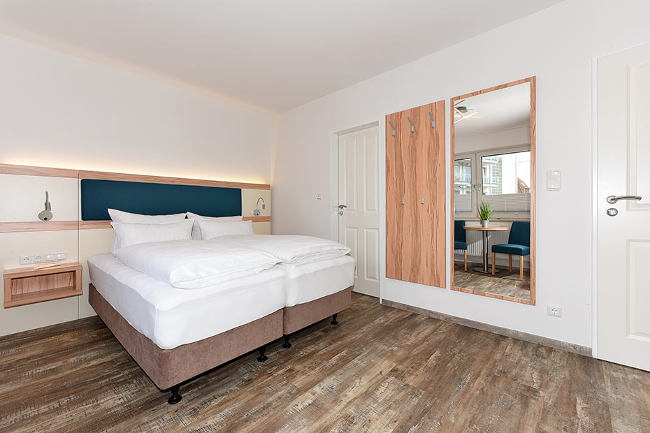 Ferienwohnung „Möwe 2“ - Schlafzimmer