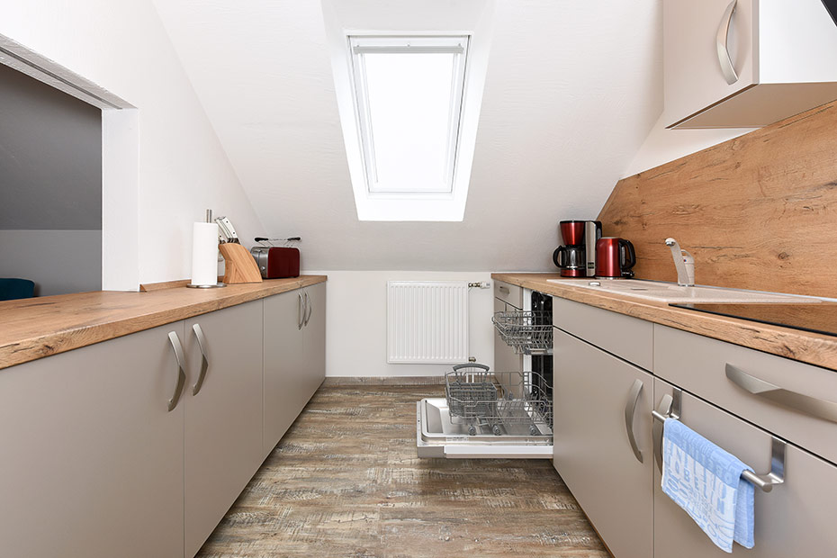 Ferienwohnung „Möwe 3“ - Küche