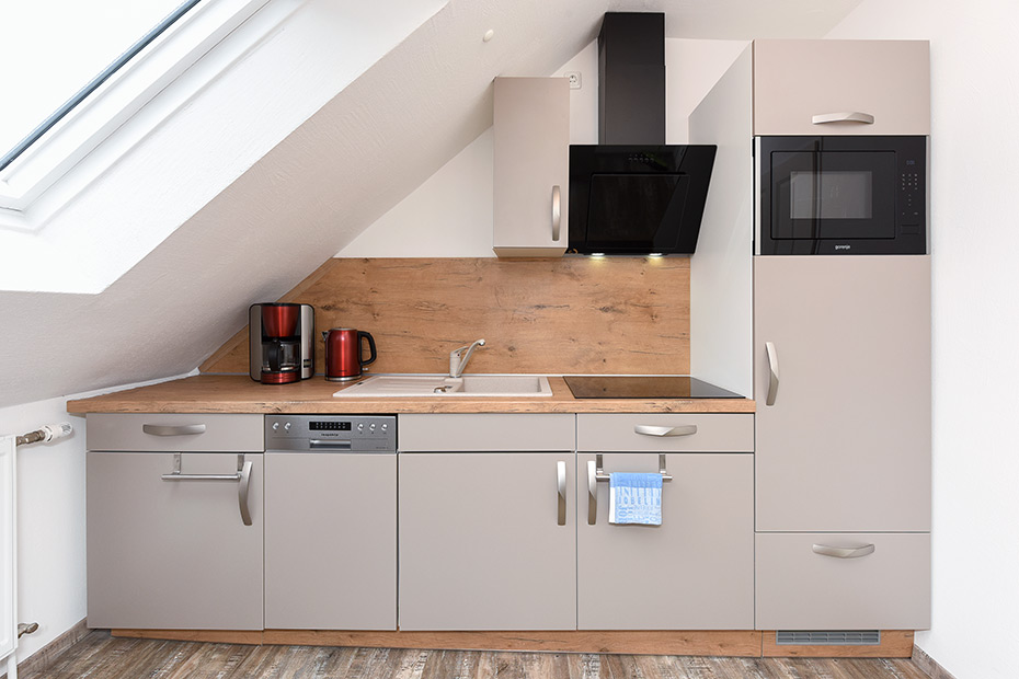 Ferienwohnung „Möwe 3“ - Küche