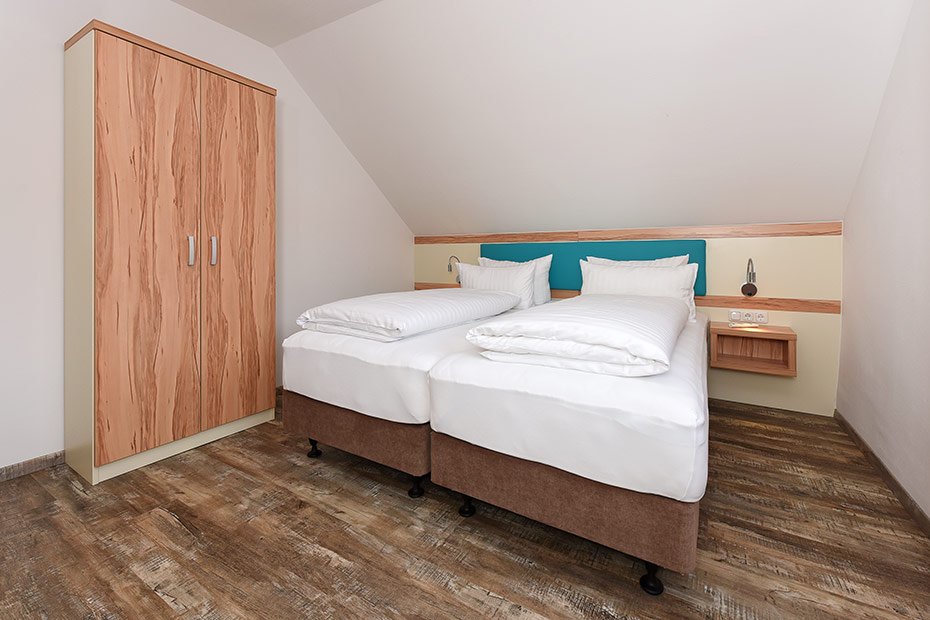 Ferienwohnung „Möwe 3“ - Schlafzimmer