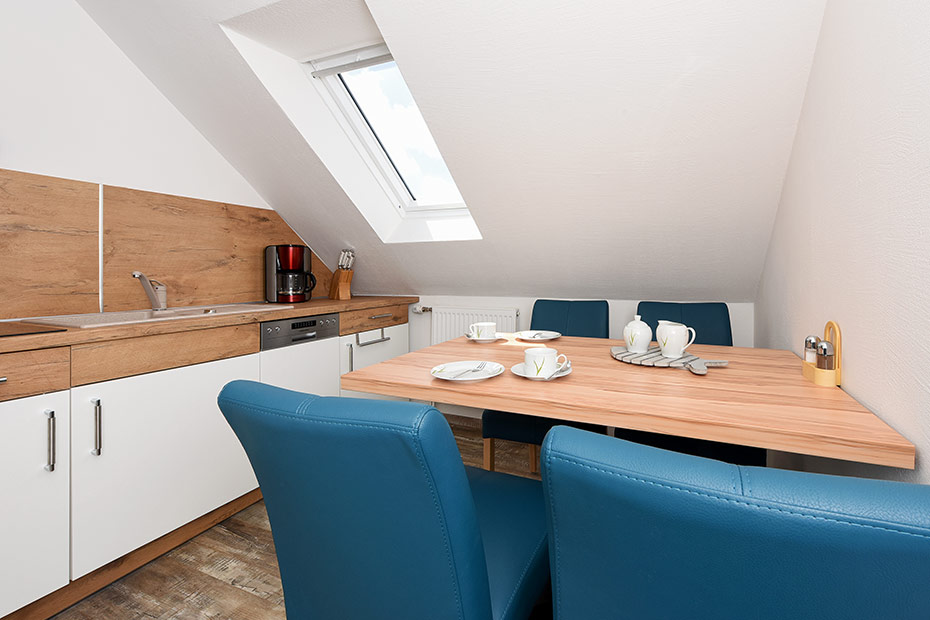 Ferienwohnung „Möwe 4“ - Küche