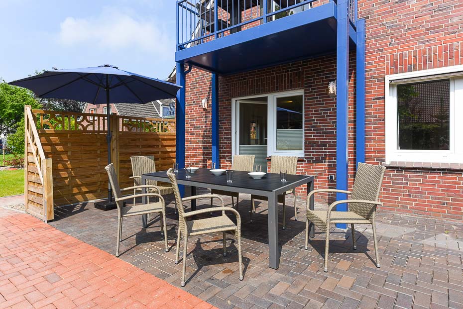 Ferienwohnung 5 - Terrasse