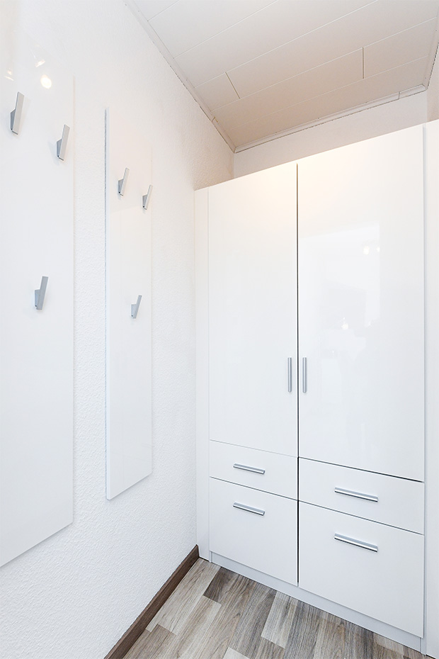 Apartment 15 - Wohn- und Schlafraum mit räumlich abgeteiltem Küchenbereich