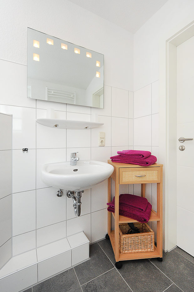Apartment „Studio Deichblick“ - Badezimmer
