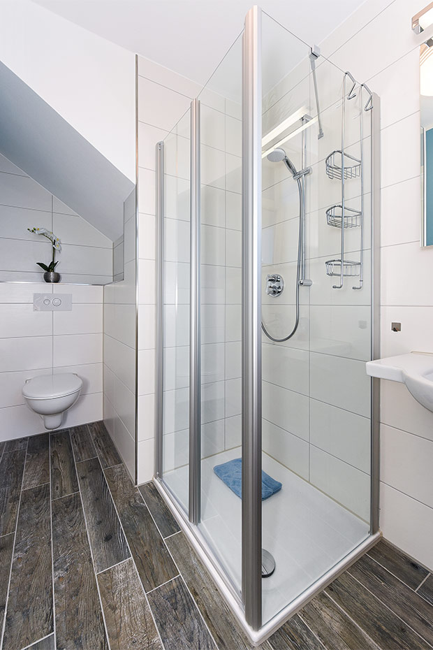 Ferienwohnung - Badezimmer