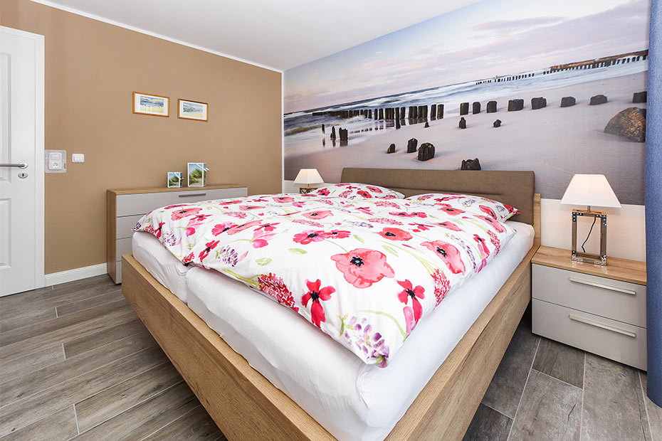 Ferienwohnung - Schlafzimmer