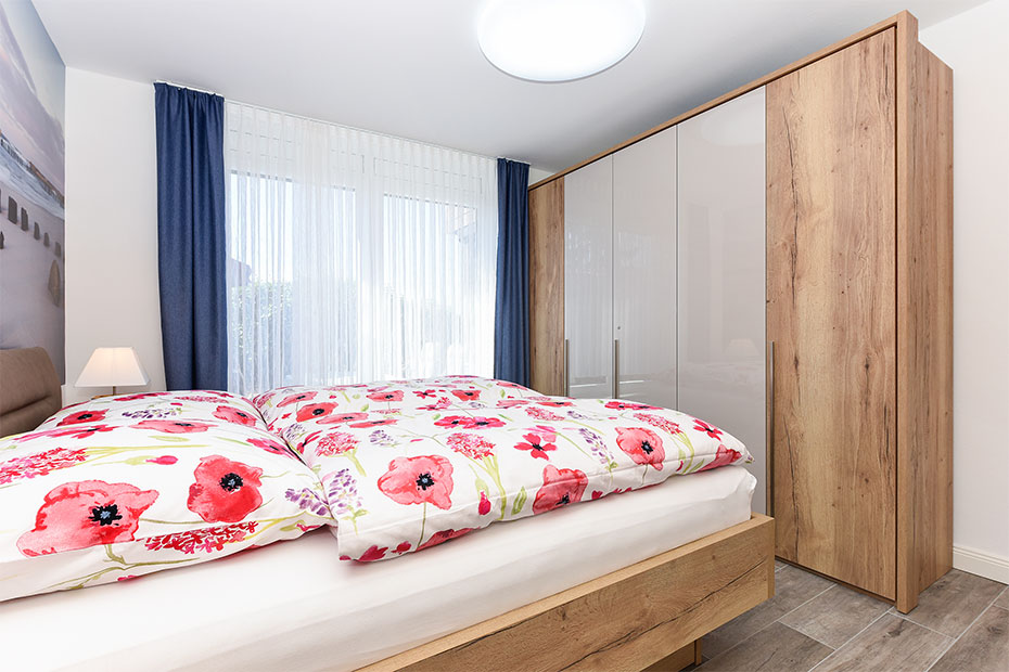 Ferienwohnung - Schlafzimmer