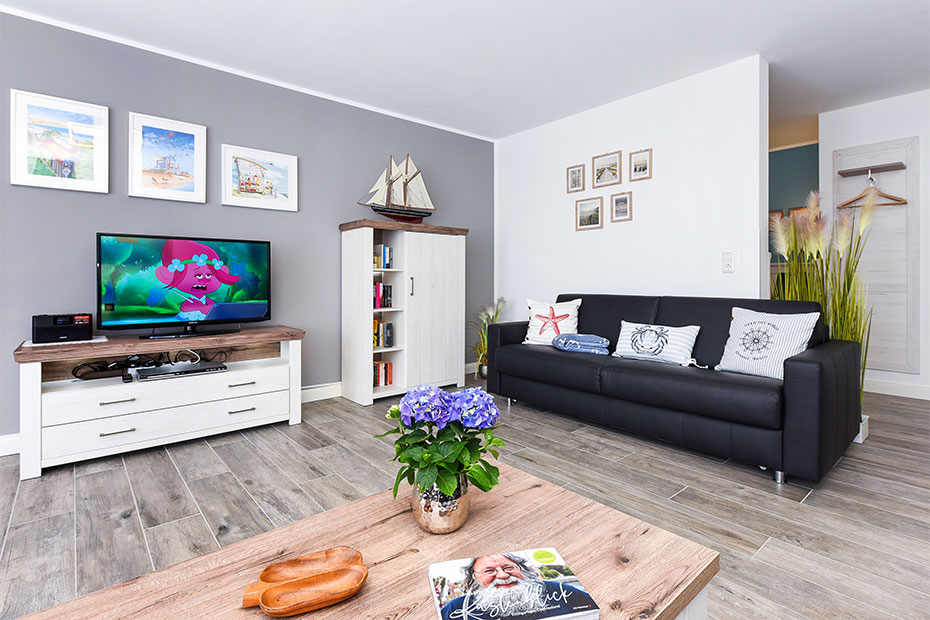 Ferienwohnung - Wohnzimmer