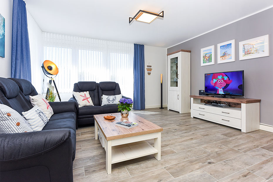 Ferienwohnung - Wohnzimmer