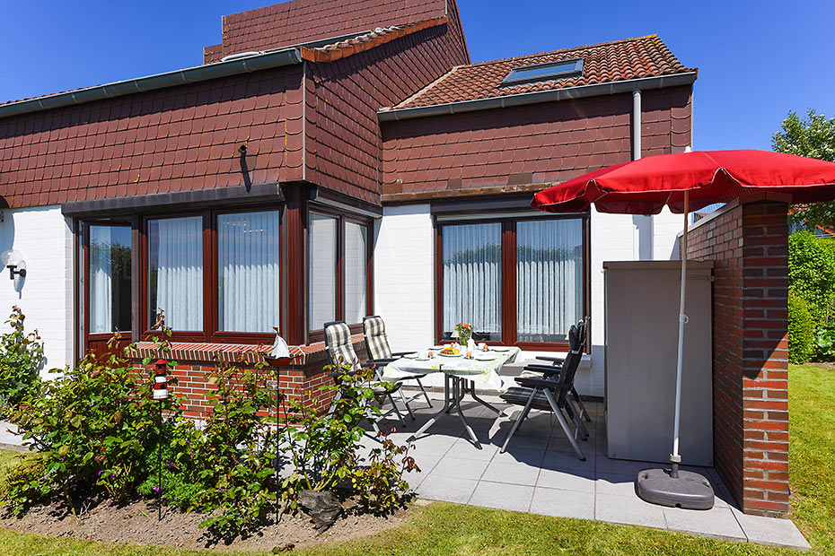 Ferienwohnung - Terrasse