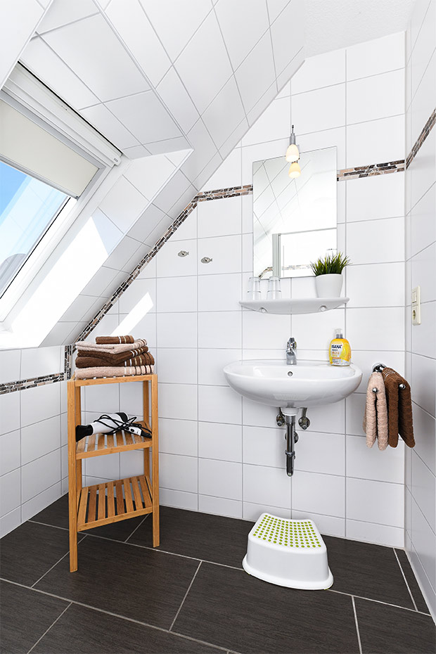 Apartment „Wangerooge“ - Badezimmer