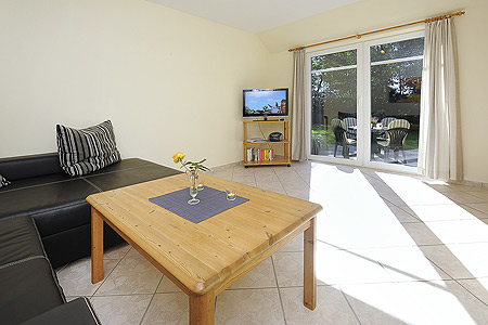 Ferienwohnung „Südseite, links“ - Wohnzimmer