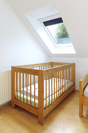 Ferienwohnung „Südseite, rechts“ - Schlafzimmer 2/Kinderzimmer