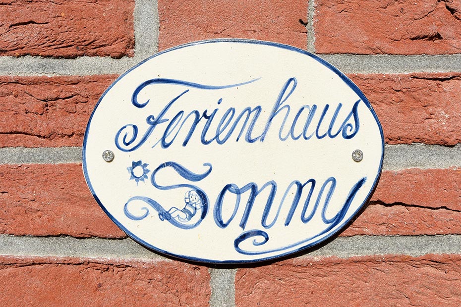 Ferienhaus „Sonny“ - Hauseingang