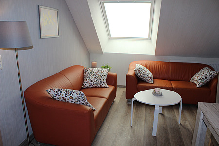 Ferienwohnung „Osten“ - Wohn- und Esszimmer