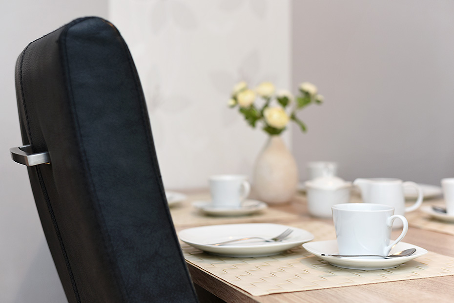 Ferienwohnung „Süden“ - Wohnraum mit integrierter Küche