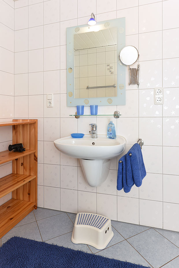 Ferienwohnung „Westen“ - Badezimmer