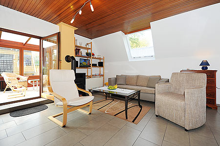 Ferienhaus „Harlekieker“ - Wohnzimmer