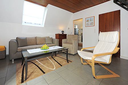 Ferienhaus „Harlekieker“ - Wohnzimmer