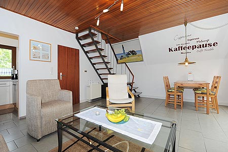 Ferienhaus „Harlekieker“ - Wohnzimmer