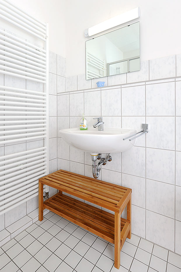 Ferienwohnung „Möwe“ - Badezimmer