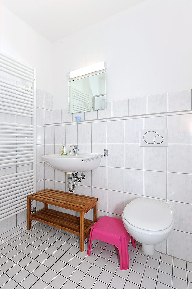 Ferienwohnung „Möwe“ - Badezimmer