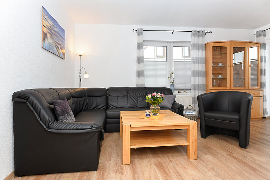 Ferienwohnung „Möwe“ - Wohnzimmer